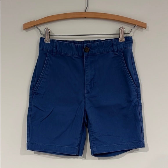 Old Navy Other - OLD NAVY Boys 12 Slim Built In Flex Flat Front Shorts Blue Adjustable Waist